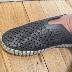 Ilse Jacobsen Women’s Gray Perforated Slip-On Loafer